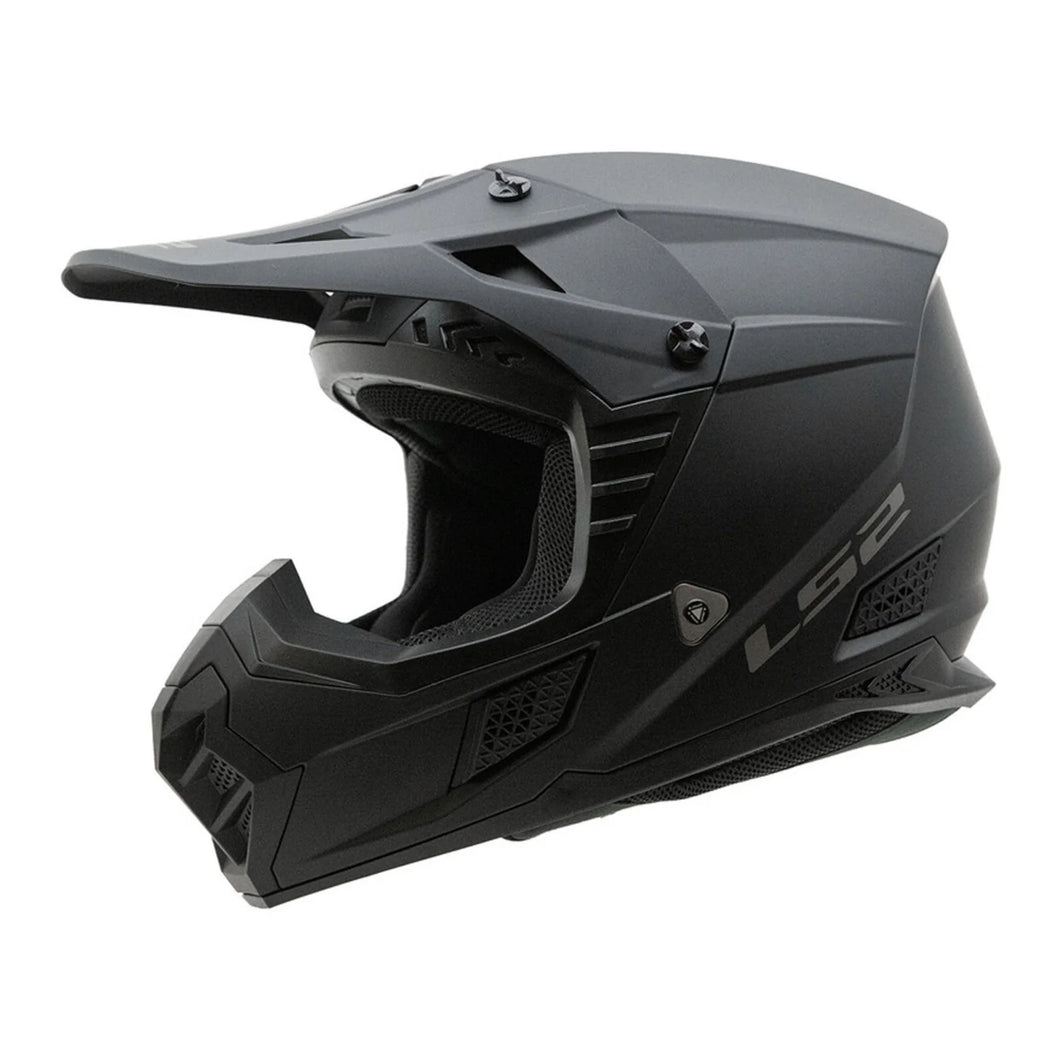 LS2 MX706 COZ HELMET - MATTE BLACK 22.06
