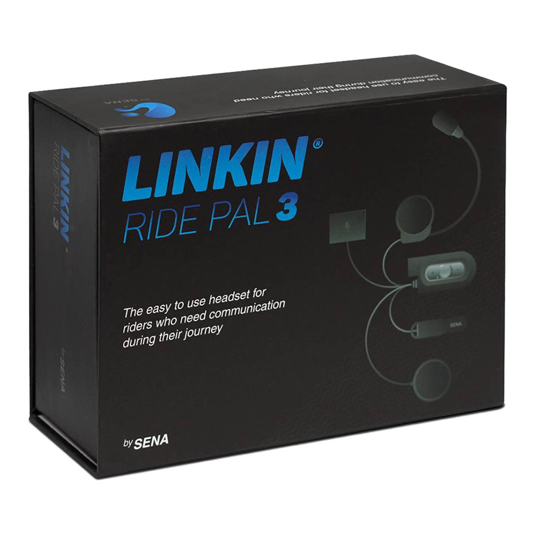 LS2 LINKIN RIDEPAL 3 BLUETOOTH INTERCOM BY SENA - SINGLE