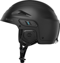 SENA LATITUDE SX FREESTYLE SNOW HELMET WITH COMMUNICATIONS - MATTE BLACK