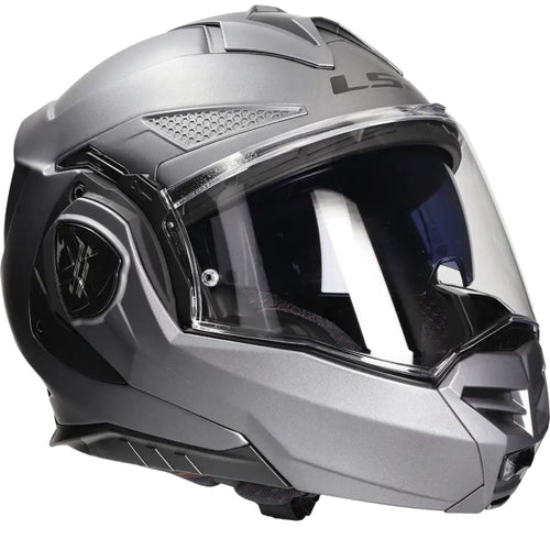LS2 FF901 ADVANT X SOLID HELMET - MATT TITANIUM ECE 22.06