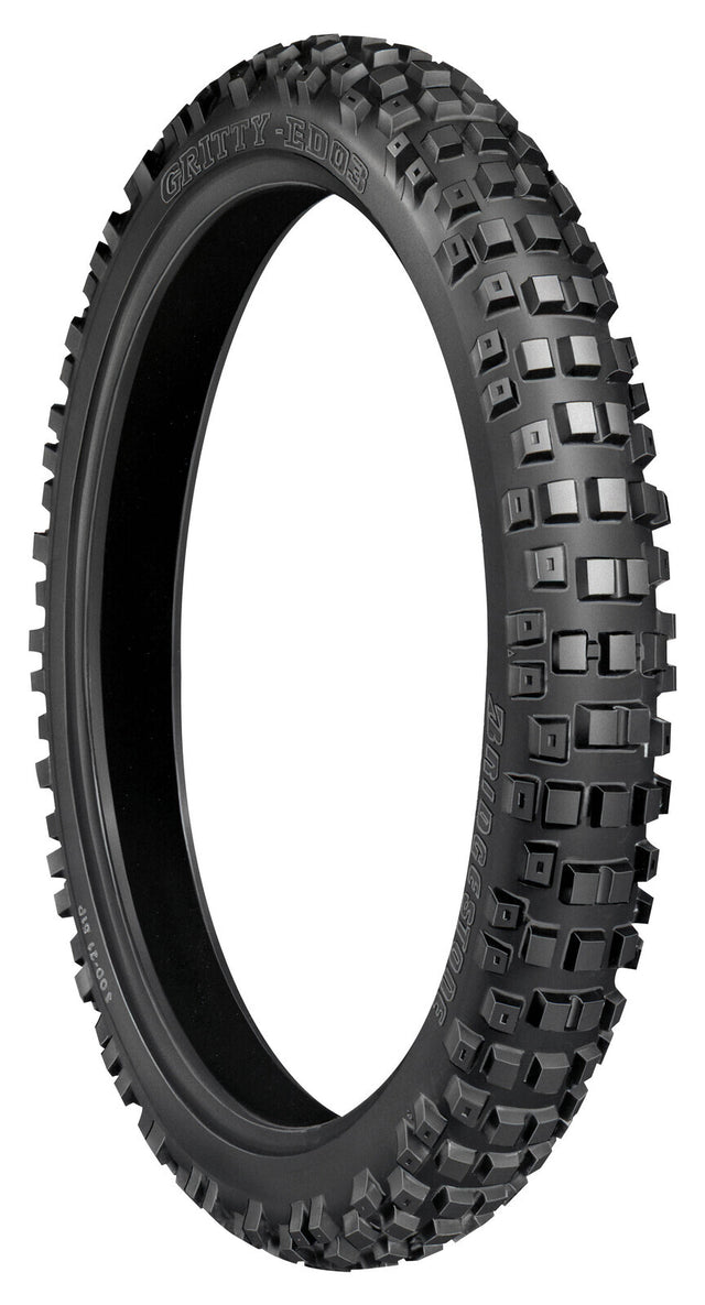 BRIDGESTONE GRITTY MX ENDURO ED03 FRONT TYRE 80/100-21 M/C 51P TUBE TYPE