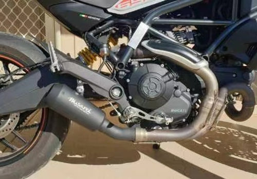 MUSARRI DUCATI SCRAMBLER 800 2014-2022- MUSARRI STREET SERIES GP SLIP-ON EXHAUST