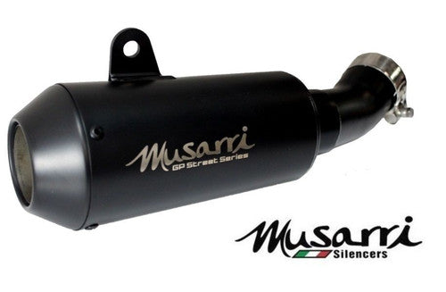 MUSARRI DUCATI MONSTER 659 ABS 2017-2022- MUSARRI STREET SERIES GP SLIP-ON EXHAUST