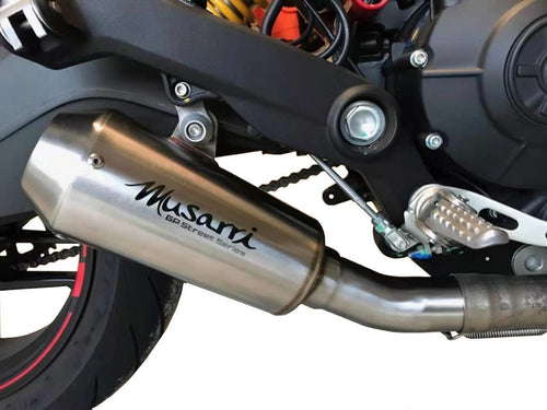 MUSARRI DUCATI MONSTER 797 ABS 2017-2022 - MUSARRI STREET SERIES GP SLIP-ON EXHAUST