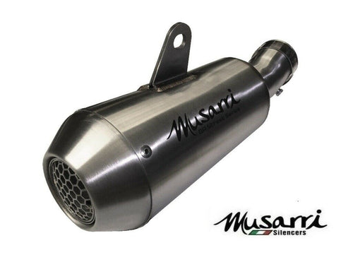 MUSARRI HONDA CBR500R 2013-2015 - MUSARRI STREET SERIES SS GP SLIP-ON EXHAUST