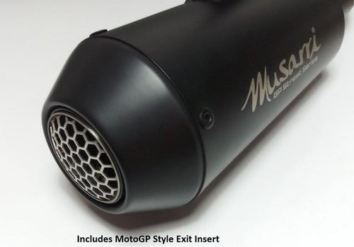 MUSARRI HONDA CBR500R 2016-2018 - MUSARRI STREET SERIES SS GP SLIP-ON EXHAUST