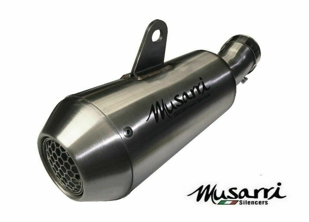 MUSARRI HONDA CBR500R 2019-2025- MUSARRI STREET SERIES SS GP SLIP-ON EXHAUST