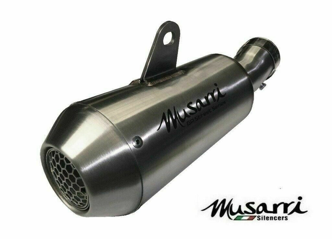 MUSARRI NX500 2024-2025 - MUSARRI STREET SERIES GP SLIP-ON EXHAUST - SS