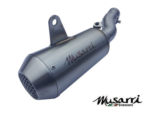 MUSARRI HONDA NC 750 X / S 2015 2020 - MUSARRI STREET SERIES GP SS SLIP-ON EXHAUST