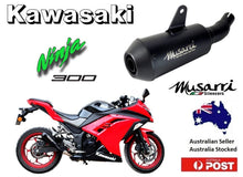 MUSARRI KAWASAKI NINJA 300 2013-2017 - MUSARRI GP STREET SERIES SS SLIP-ON EXHAUST