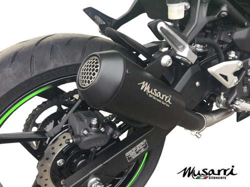MUSARRI KAWASAKI NINJA 400 2018> - MUSARRI STREET SERIES GP SLIP-ON EXHAUST