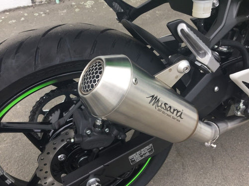 MUSARRI NINJA 400 2018 - 2024 - MUSARRI GP STREET SERIES SS SLIP-ON EXHAUST