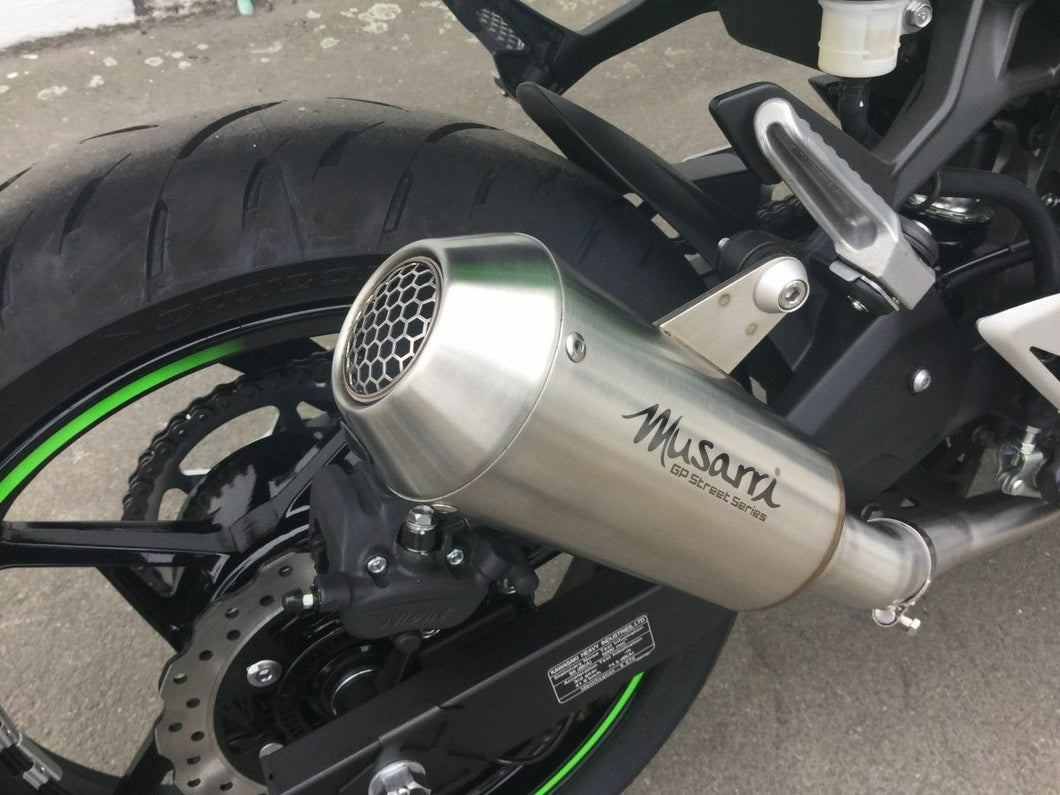 MUSARRI KAWASAKI Z 500 2024 - 2025 MUSARRI GP STREET SERIES SS SLIP-ON EXHAUST