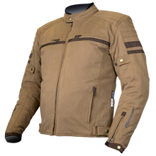 MOTODRY CLUBMAN EVO VINTAGE/BROWN TEXTILE JACKET