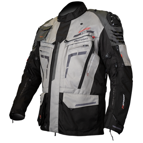 MOTODRY TREKKER PRO BLACK/ANTHRACITE/GREY TEXTILE JACKET