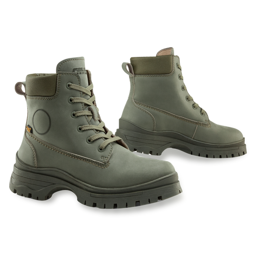 FALCO ZARAH ARMY WOMENS BOOTS