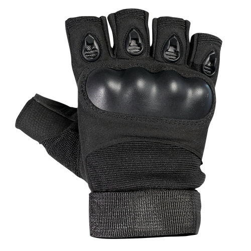 MOTODRY FINGERLESS EASY RIDE BLACK GLOVES