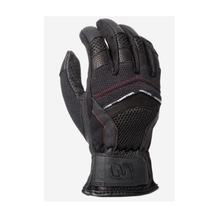 MOTODRY SUMMER VENTED BLACK GLOVES