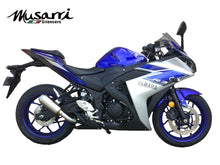 MUSARRI YZF-R3 2014-2024 - MUSARRI STREET SERIES GP SS SLIP-ON EXHAUST