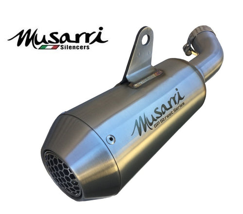 MUSARRI MT03 321 2015-2024 - MUSARRI STREET SERIES GP SS SLIP-ON EXHAUST