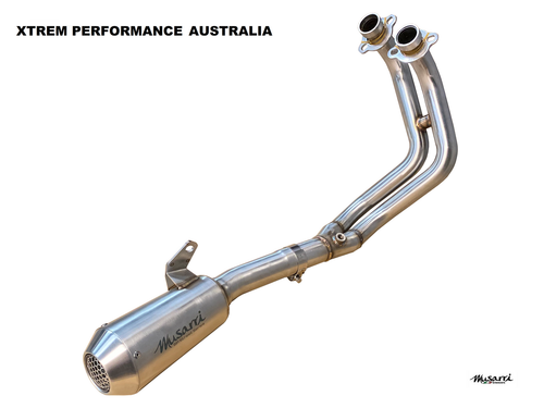 MUSARRI XSR 700 2015-2020 MUSARRI STREET SERIES GP FULL SYSTEM EXHAUST - STAINLESS