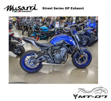 MUSARRI MT 07 2014-2020 MUSARRI STREET SERIES GP FULL SYSTEM EXHAUST - STAINLESS