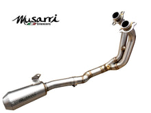 MUSARRI MT07 2021 - 2026 MUSARRI STREET SERIES GP FULL SYSTEM EXHAUST - STAINLESS