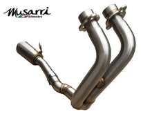 MUSARRI MT07 2021 - 2026 MUSARRI STREET SERIES GP FULL SYSTEM EXHAUST - STAINLESS