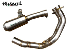 MUSARRI MT07 2021 - 2026 MUSARRI STREET SERIES GP FULL SYSTEM EXHAUST - STAINLESS