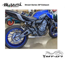 MUSARRI MT 07 2021 - 2024 MUSARRI STREET SERIES GP FULL SYSTEM EXHAUST - STAINLESS