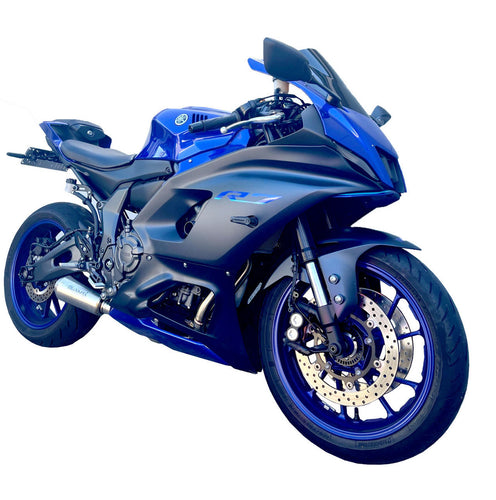 MUSARRI YAMAHA YZF R7 2022- 2024 MUSARRI STREET SERIES GP FULL SYSTEM EXHAUST - STAINLESS