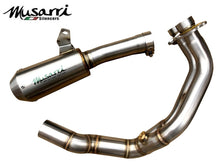 MUSARRI YAMAHA YZF R7 2022- 2024 MUSARRI STREET SERIES GP FULL SYSTEM EXHAUST - STAINLESS