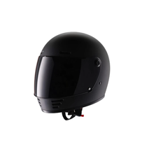 ELDORADO E70 RETRO MATT BLACK HELMET
