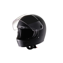 ELDORADO E70 RETRO MATT BLACK HELMET