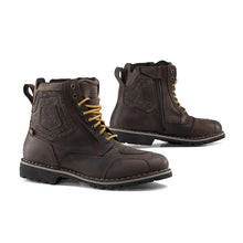 FALCO RANGER WATERPROOF URBAN MOTORCYCLE BOOTS BROWN