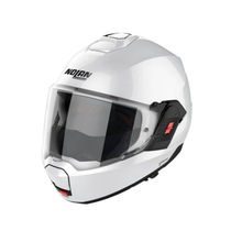 NOLAN N120-1 FLIP OVER CLASSIC MOTORCYCLE HELMET METAL WHITE