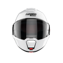 NOLAN N120-1 FLIP OVER CLASSIC MOTORCYCLE HELMET METAL WHITE