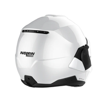 NOLAN N120-1 FLIP OVER CLASSIC MOTORCYCLE HELMET METAL WHITE