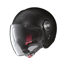 NOLAN N21 OPEN FACE CLASSIC MOTORCYCLE HELMET FLAT BLACK