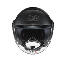 NOLAN N21 OPEN FACE CLASSIC MOTORCYCLE HELMET FLAT BLACK