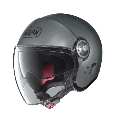 NOLAN N21 OPEN FACE CLASSIC MOTORCYCLE HELMET FLAT GREY