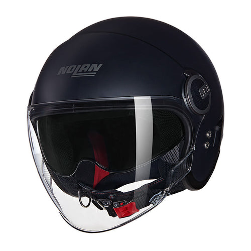 NOLAN N21 VISOR OPEN FACE CLASSICO HELMET - FLAT BLACK