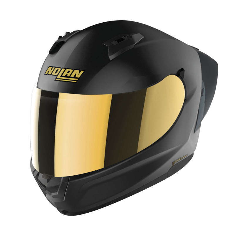 NOLAN N60-6 SPORT FULL FACE GOLDEN EDITION HELMET - MATT BLACK + FREE GOLD VISOR WORTH $120