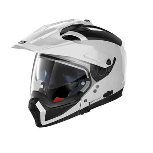 NOLAN N70-2 X ADVENTURE CLASSIC MOTORCYCLE HELMET METAL WHITE