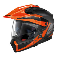 NOLAN N70-2 X ADVENTURE STUNNER HELMET - FLAT BLACK/ORANGE/GREY