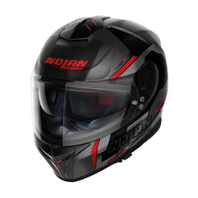 NOLAN N80-8 FULL FACE WANTED HELMET - FLAT GREY/BLACK/RED