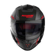 NOLAN N80-8 FULL FACE WANTED HELMET - FLAT GREY/BLACK/RED