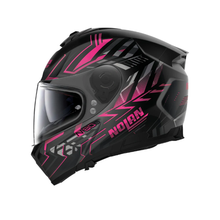 NOLAN N80-8 FULL FACE CLASSIC MOTORCYCLE HELMET FLAT BLACK PINK