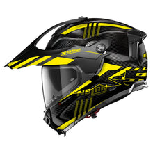 NOLAN X-552 ULTRA CARBON ADVENTURE WINGSUIT FLAT HELMET - CARBON/YELLOW/BLACK