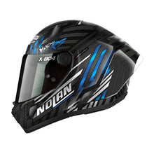 NOLAN X-804 RS FULL FACE SPECTRE HELMET - CARBON/BLUE/CHROME